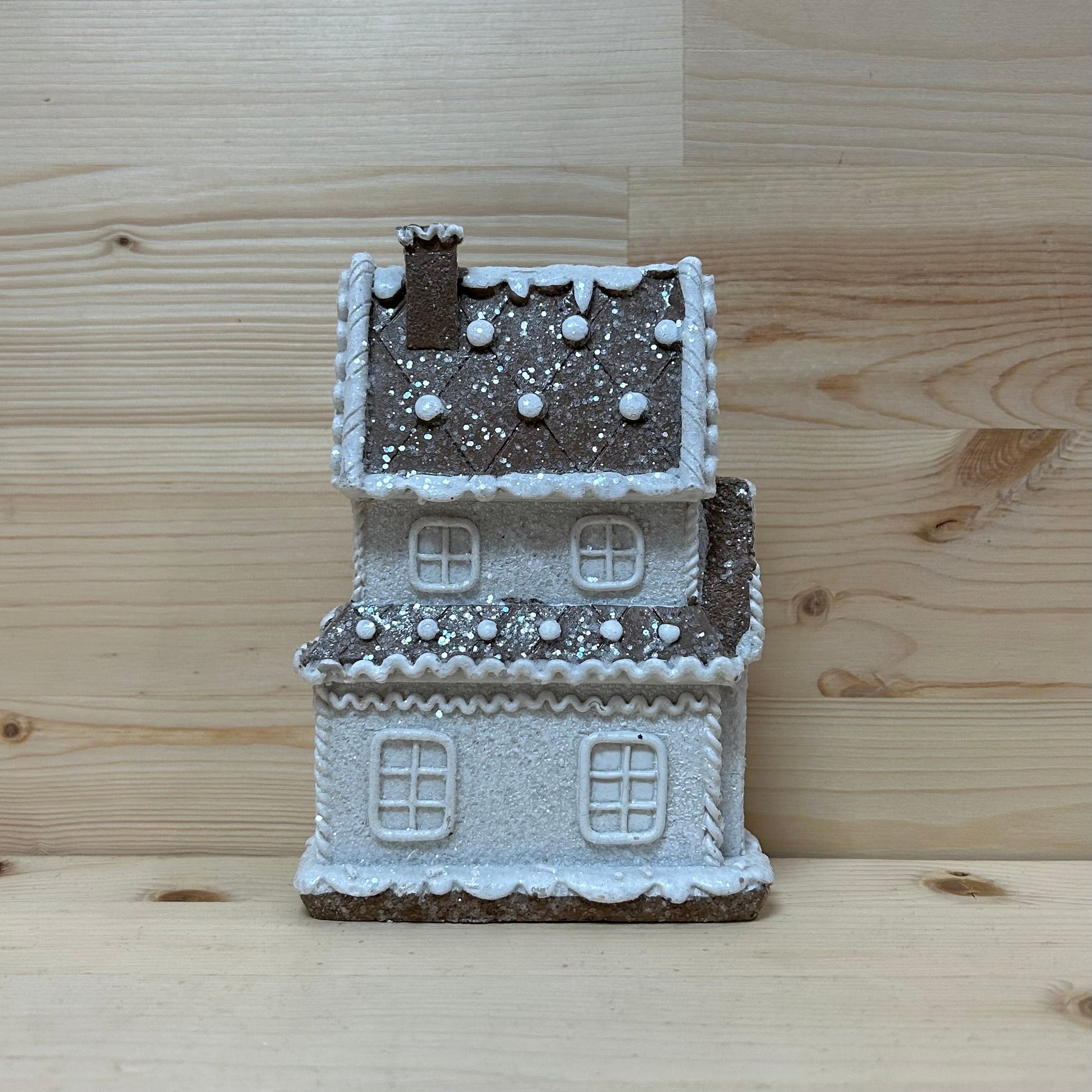 White Gingerbread House