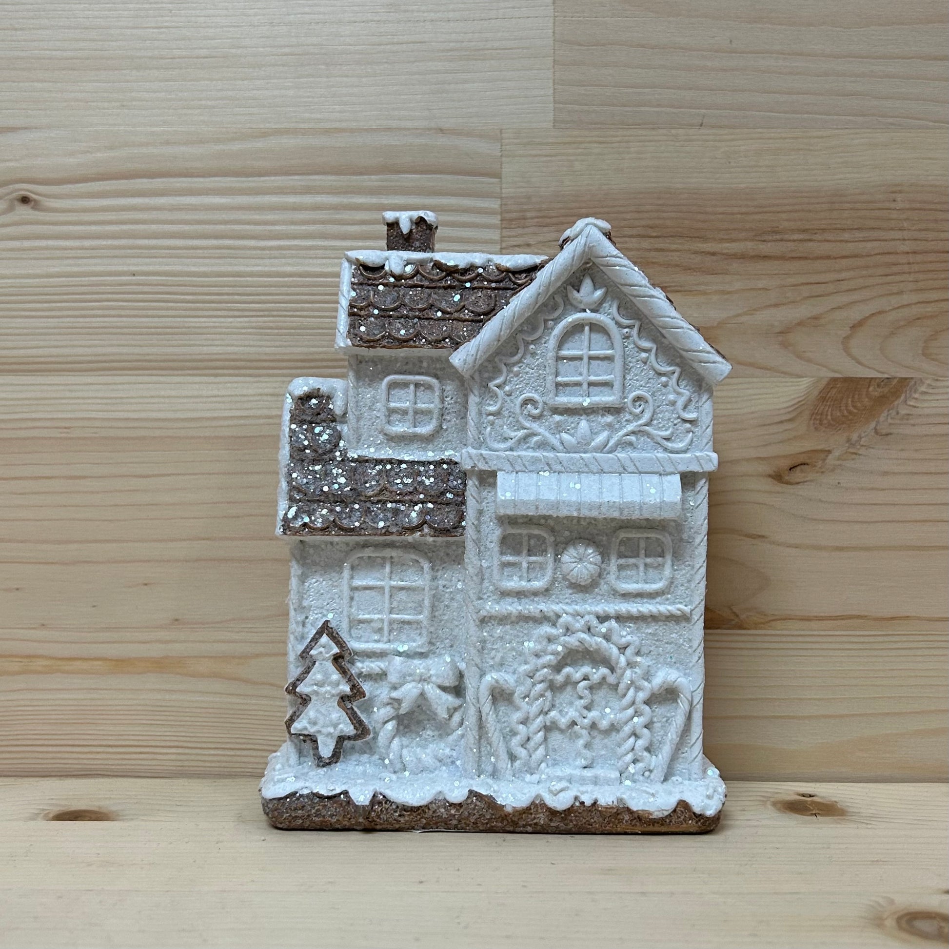 White Gingerbread House