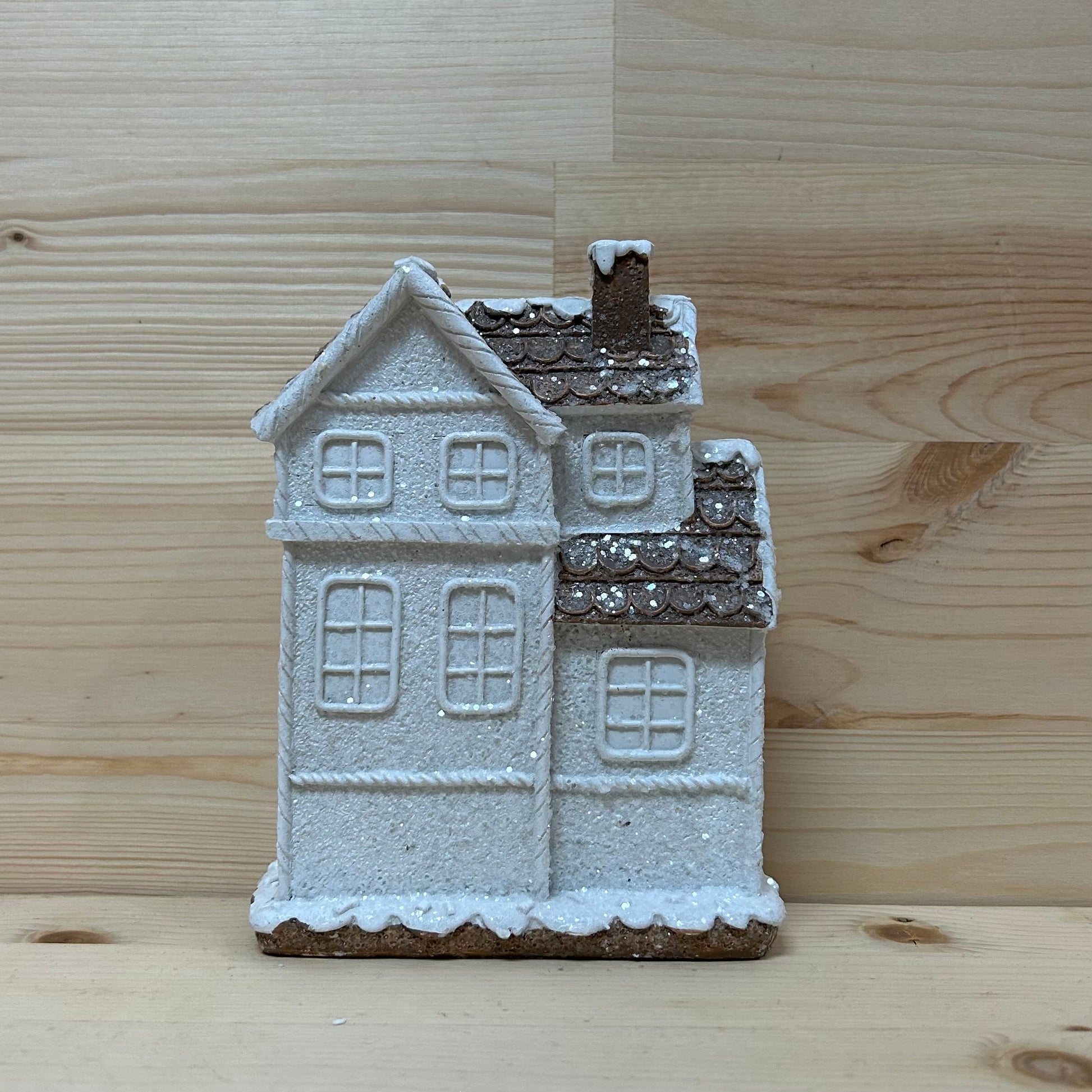 White Gingerbread House