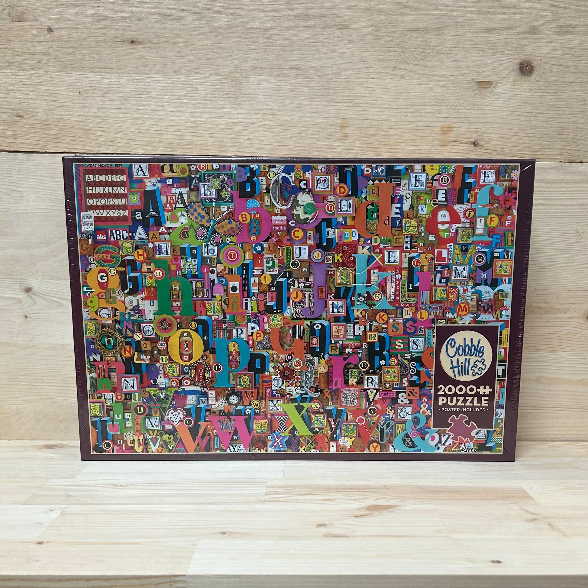 Shelley's ABC - Cobble Hill 2000 piece puzzle