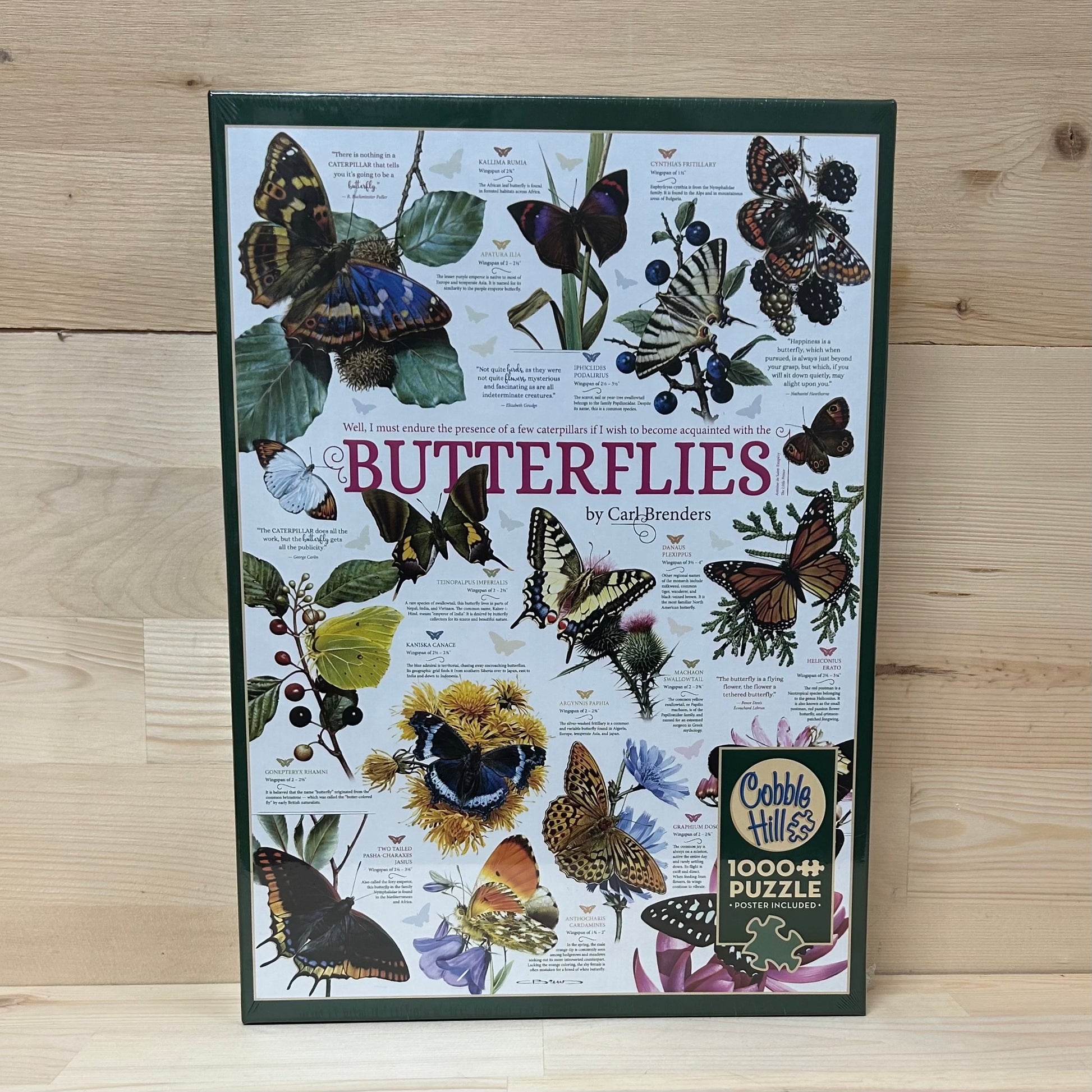 Butterfly Collection - Cobble Hill 1000 piece puzzle