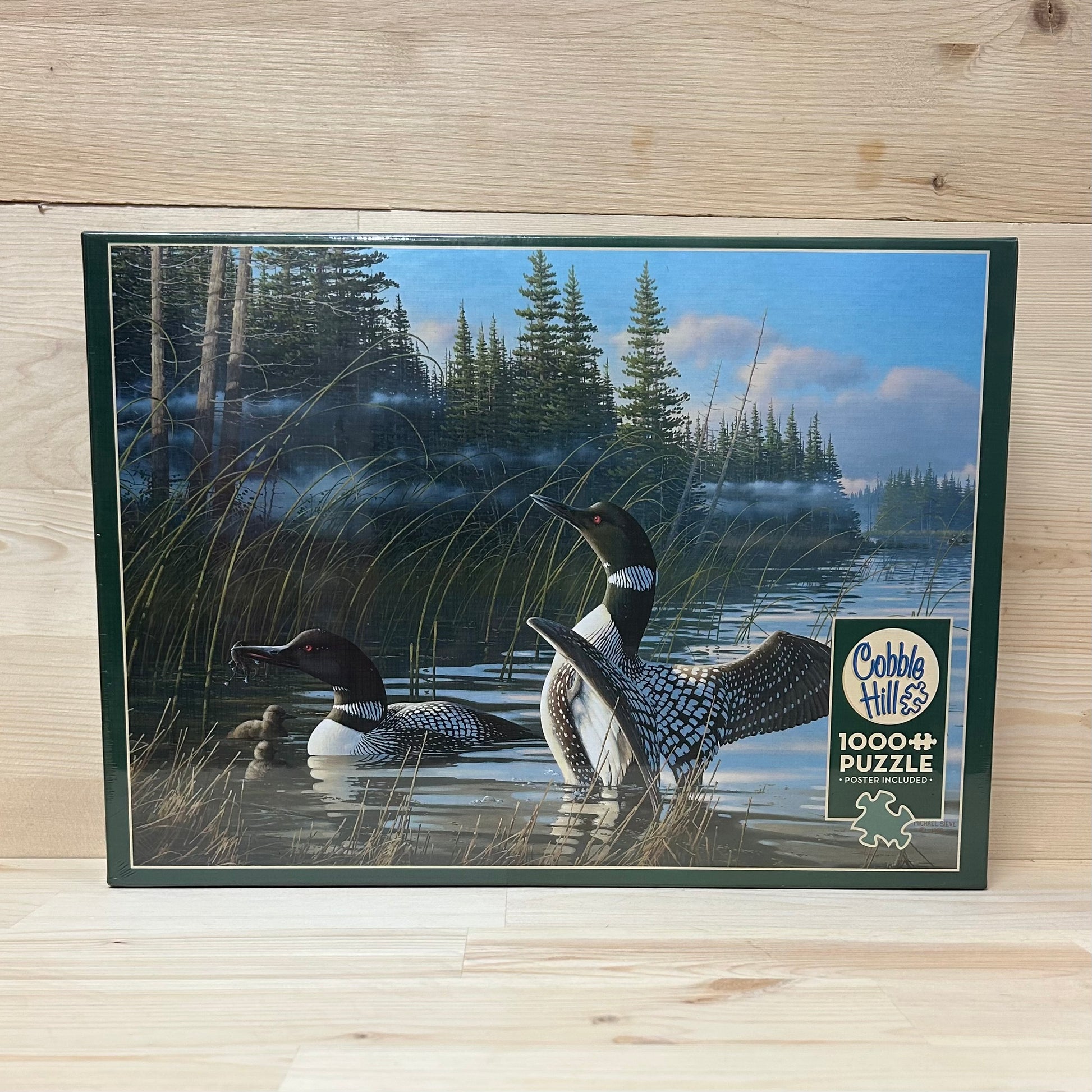 Common Loon- Cobble Hill 1000 piece puzzle