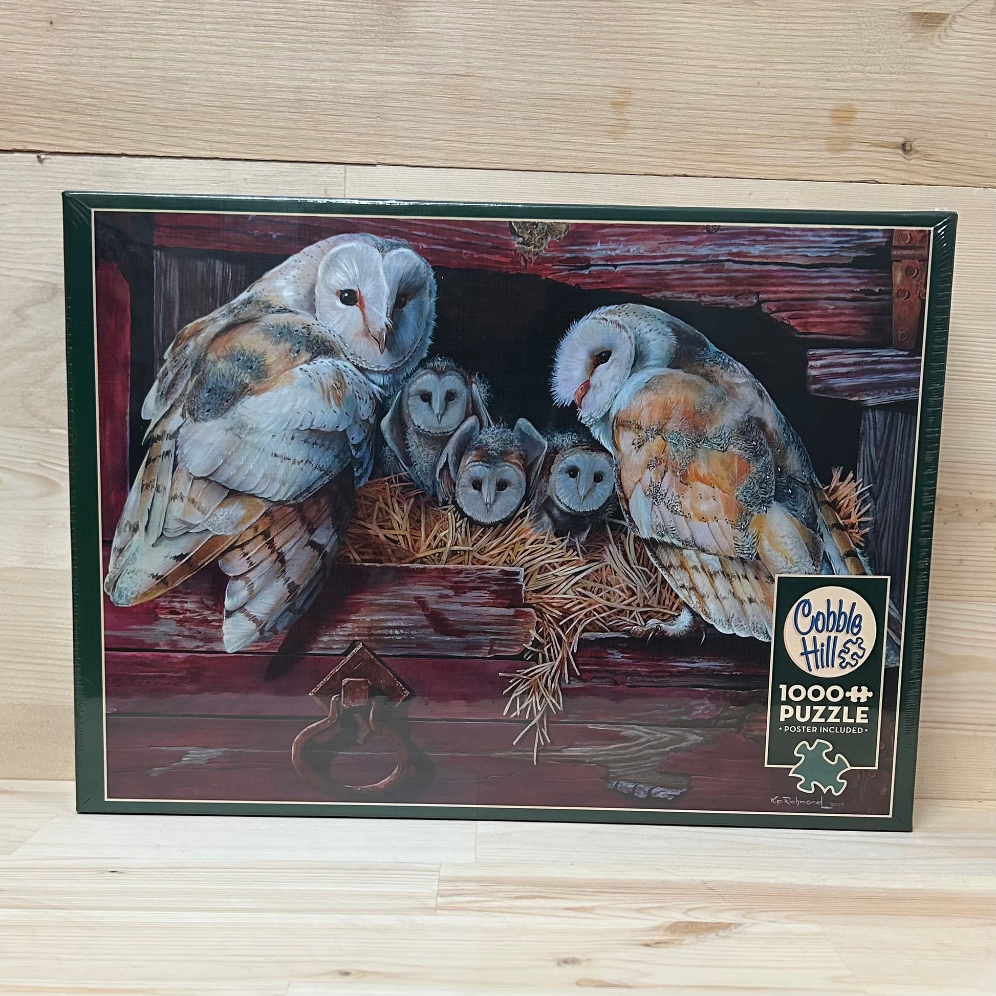 Barn Owls - Cobble Hill 1000 piece puzzle