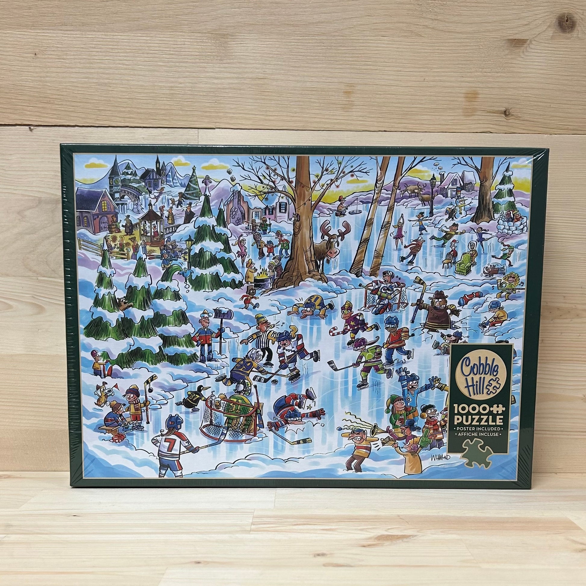 Hockey Town - Cobble Hill 1000 piece puzzle
