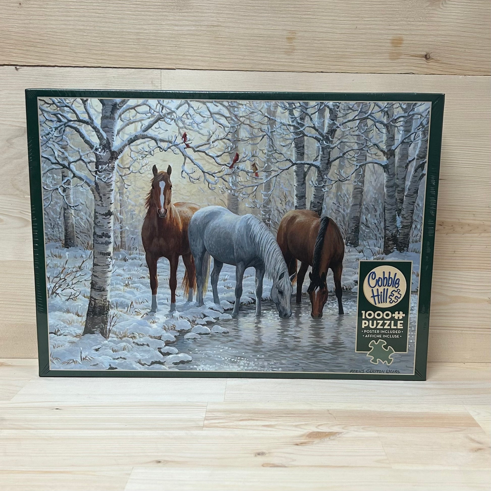 Winter Trio - Cobble Hill 1000 piece puzzle