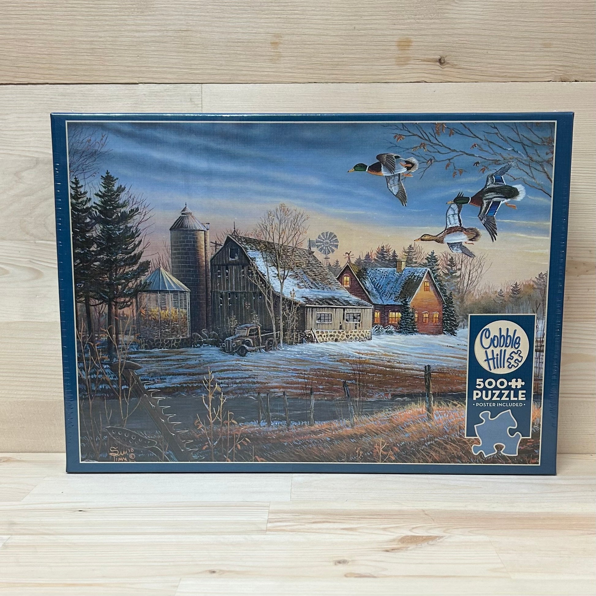 Farmstead Flyby - Cobble Hill 500 piece puzzle