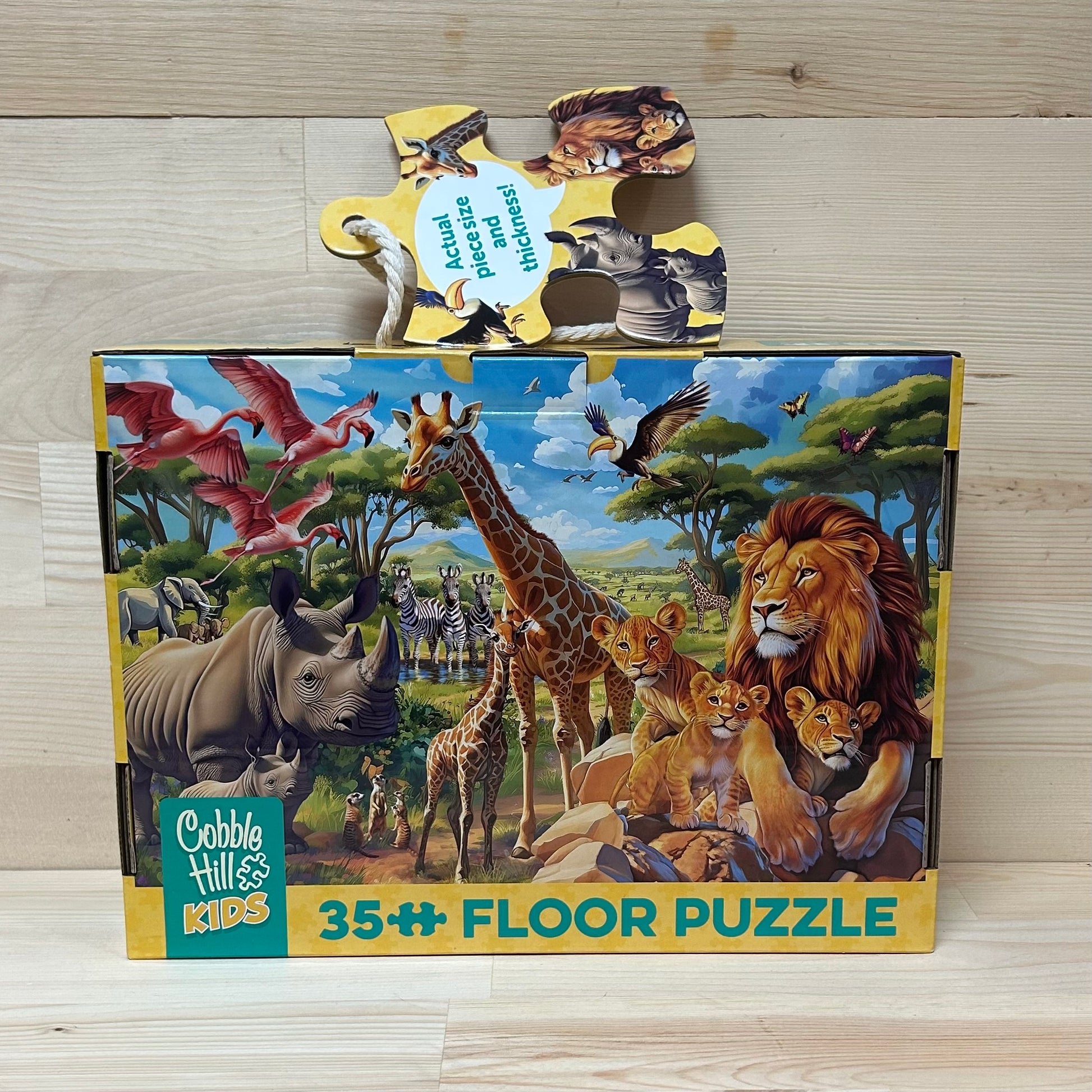 African Plains - Floor Puzzle 35 Pieces