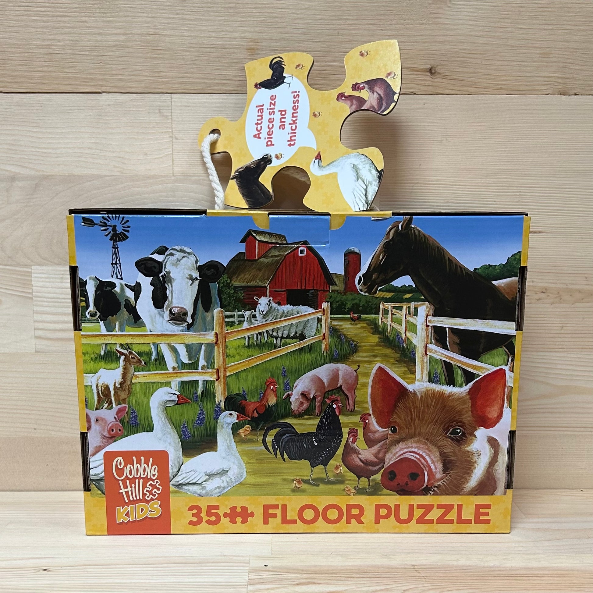 Welcome to the Farm - Floor Puzzle 35 Pieces