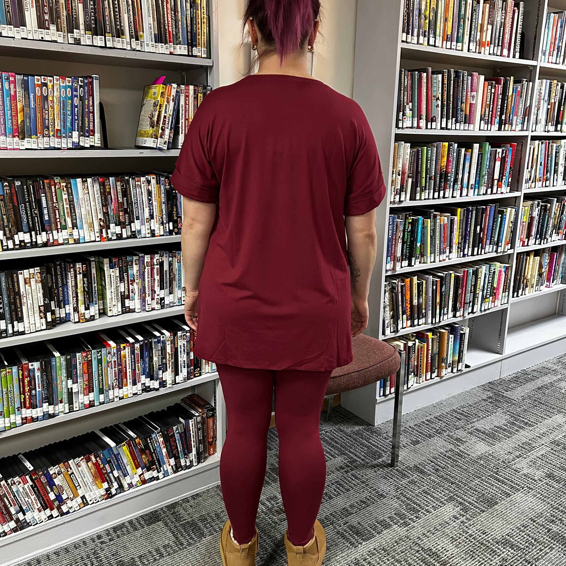 Lucie Lounge Set- Cabernet