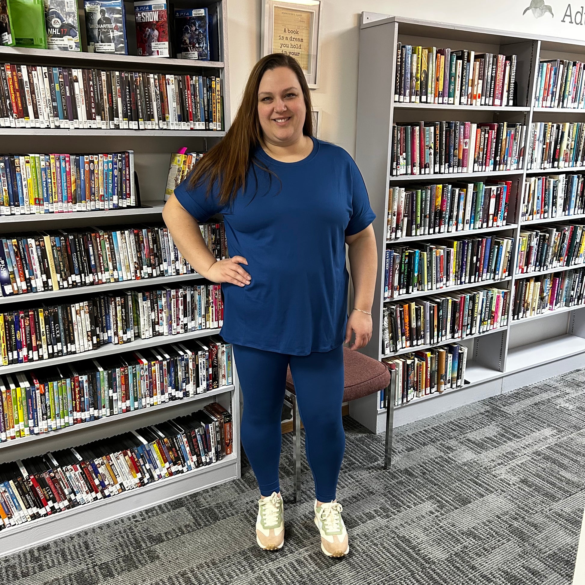 Lucie Lounge Set- Light Navy