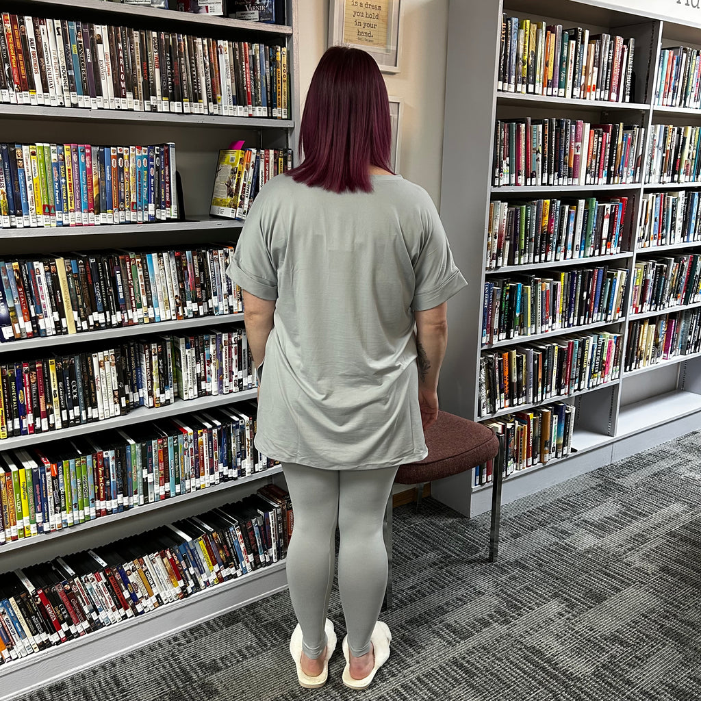 Lucie Lounge Set- Light Grey