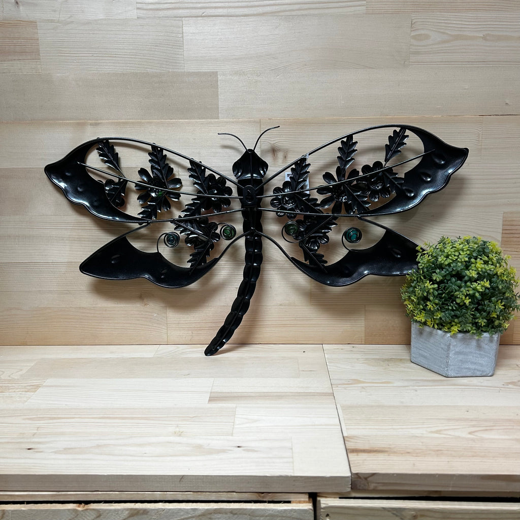 Metal & Glass Garden Friends Wall Decor