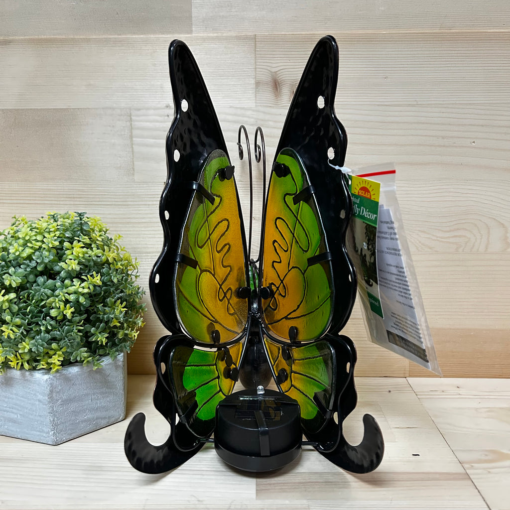 Solar Glass Butterfly