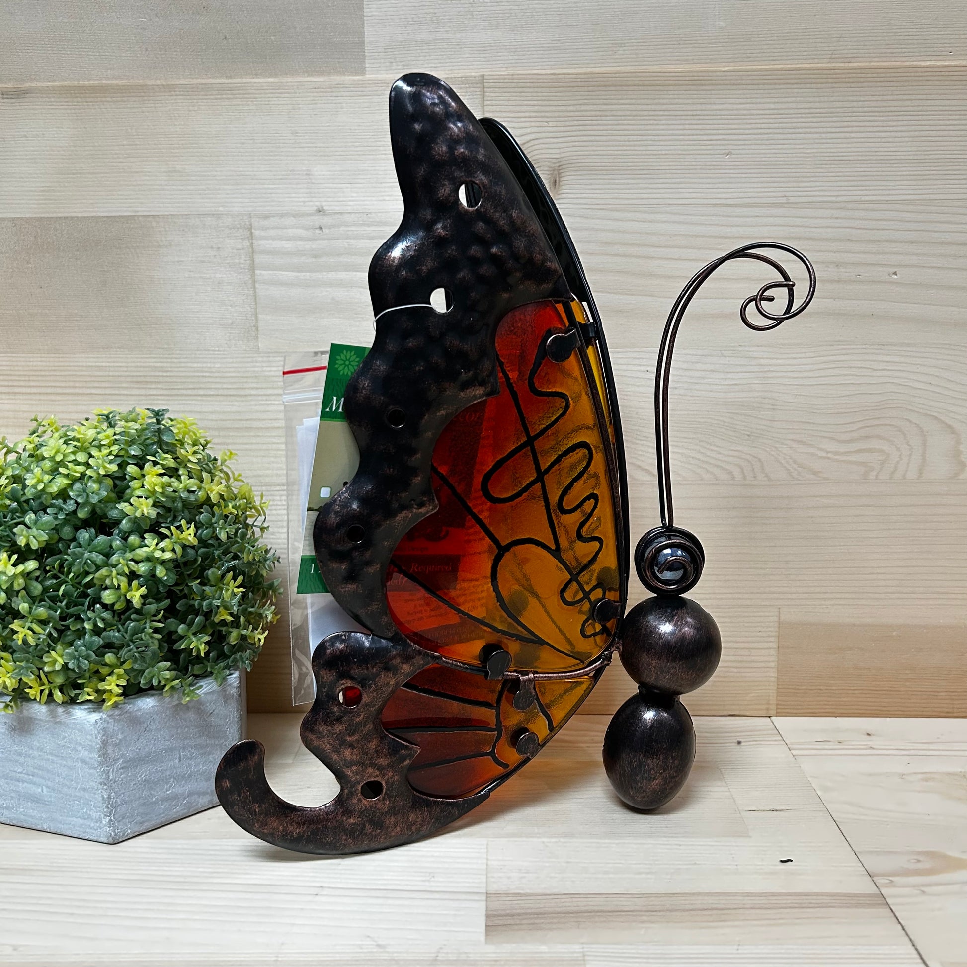 Solar Glass Butterfly