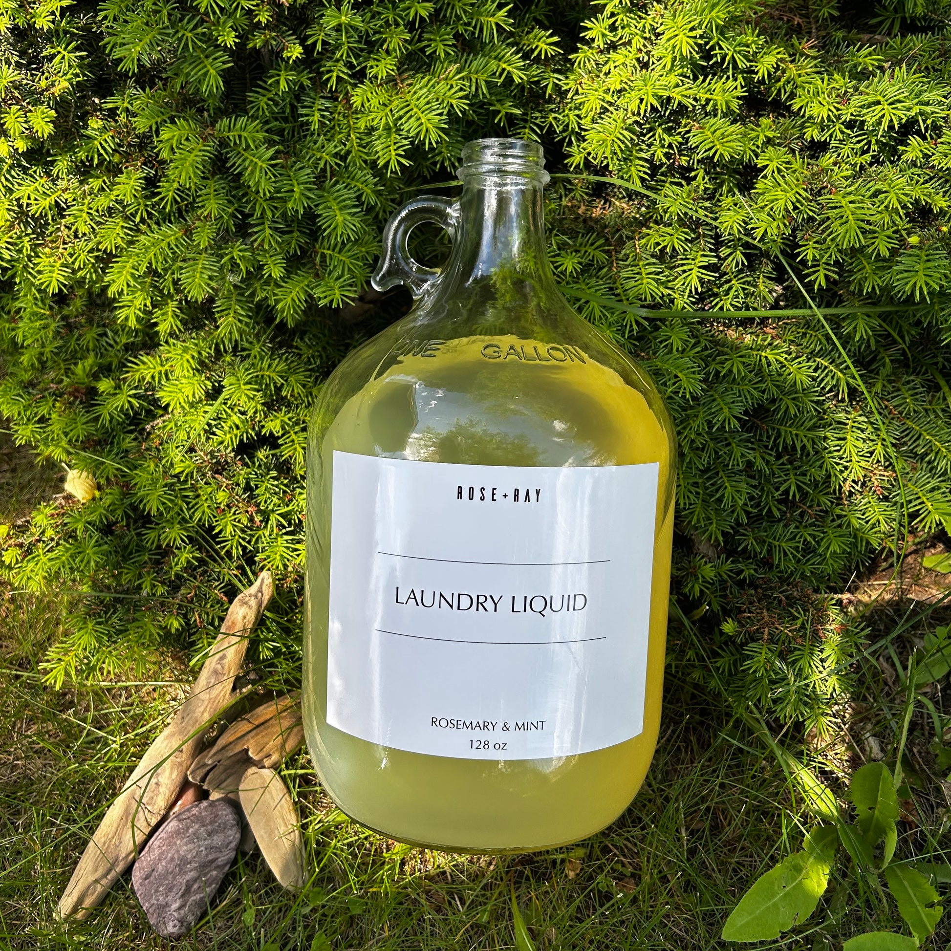 Laundry Liquid - Rosemary+Mint 16oz Reusable Pouch