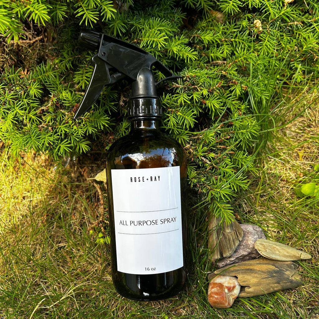 All Purpose Spray - Rosemary+Mint 16oz Reusable Plastic Pouch