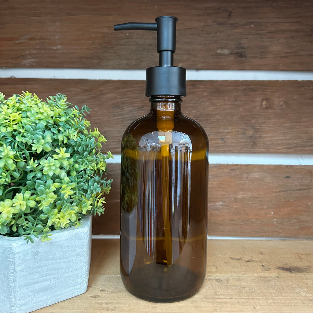 Amber Glass Bottle