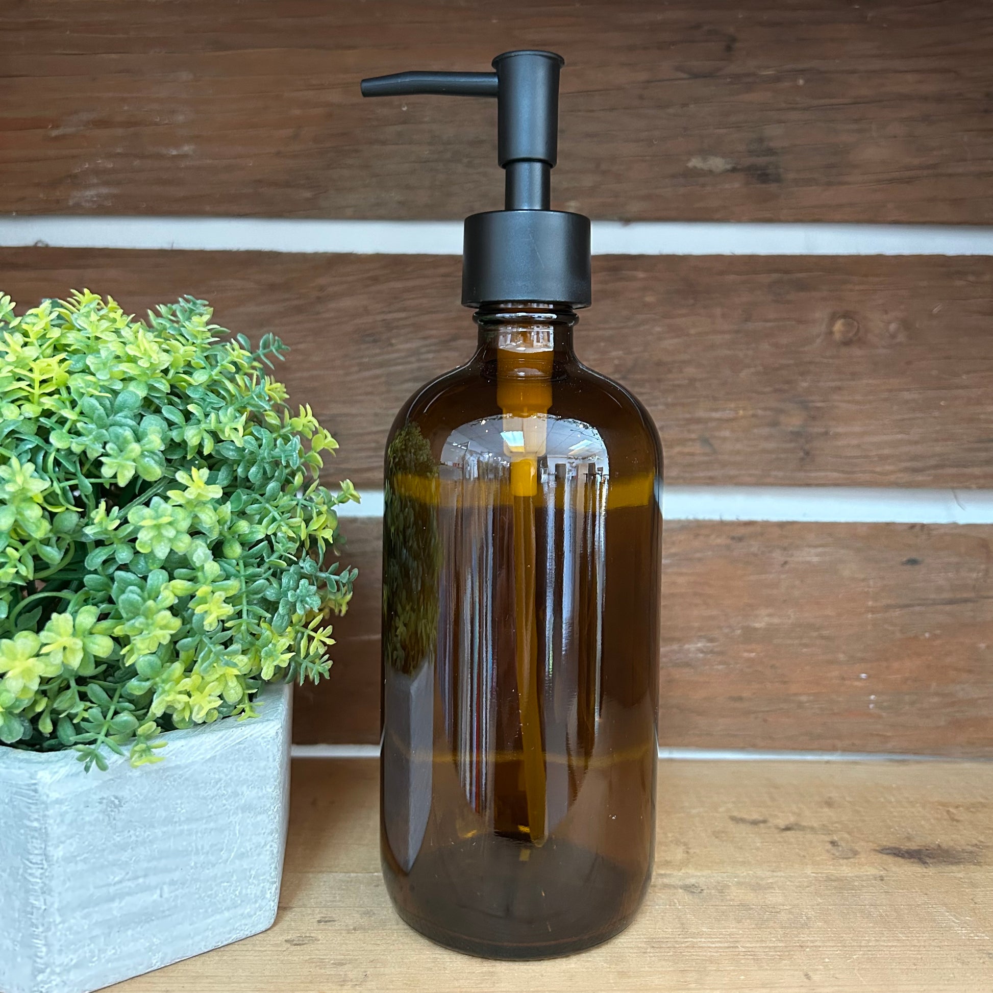 Amber Glass Bottle