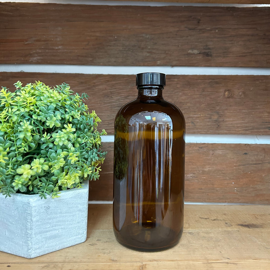 Amber Glass Bottle