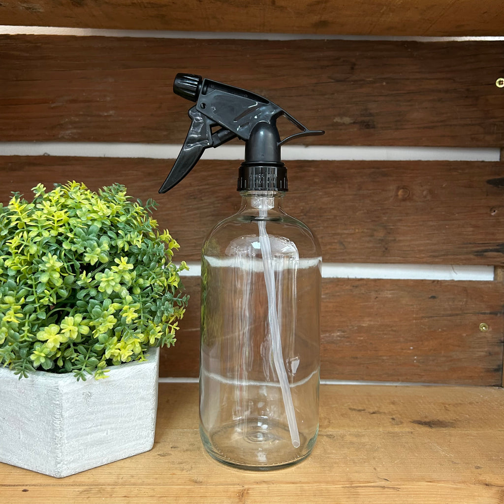 Clear Glass Bottle