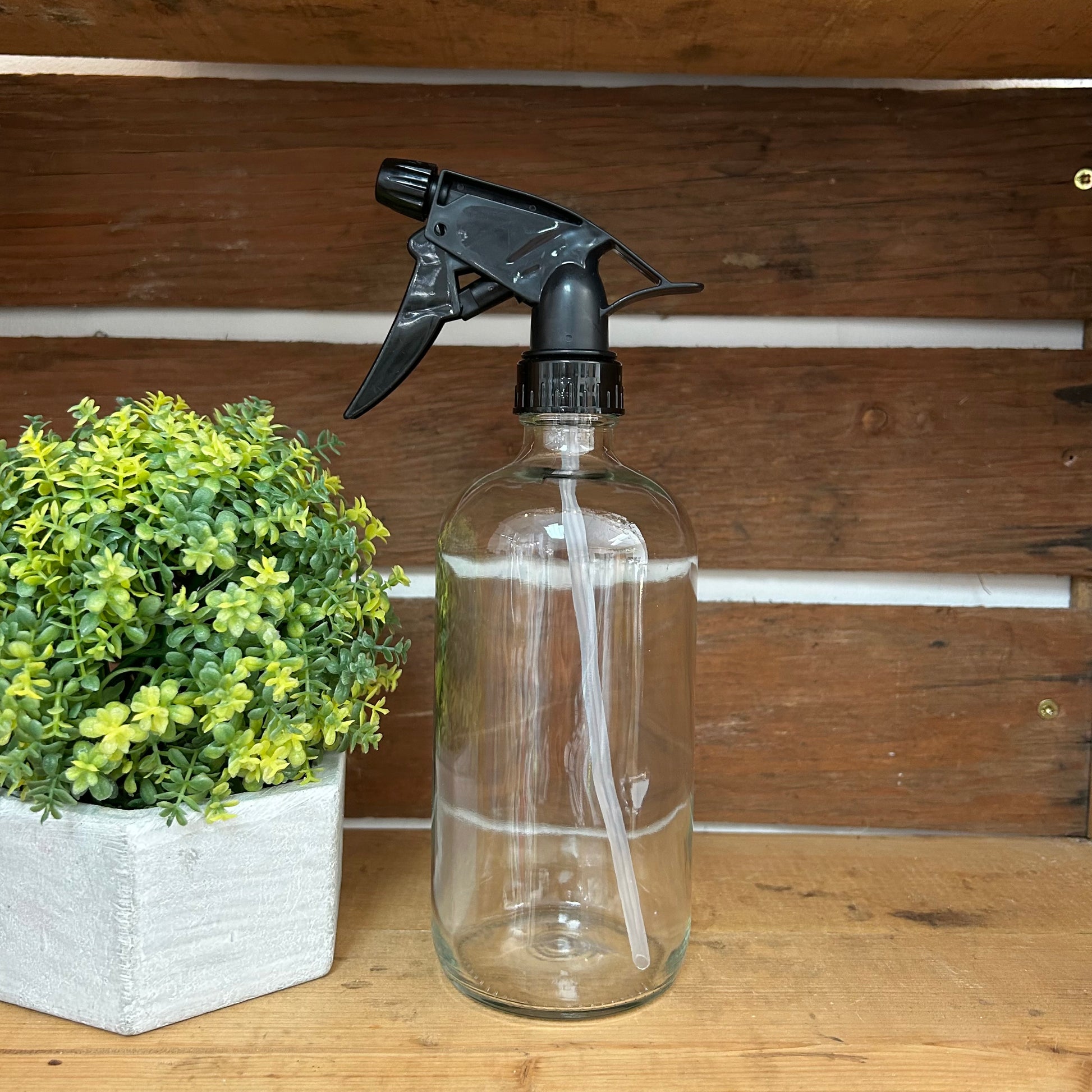 Clear Glass Bottle