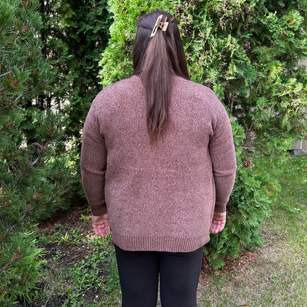 Elena Cardigan- Brown