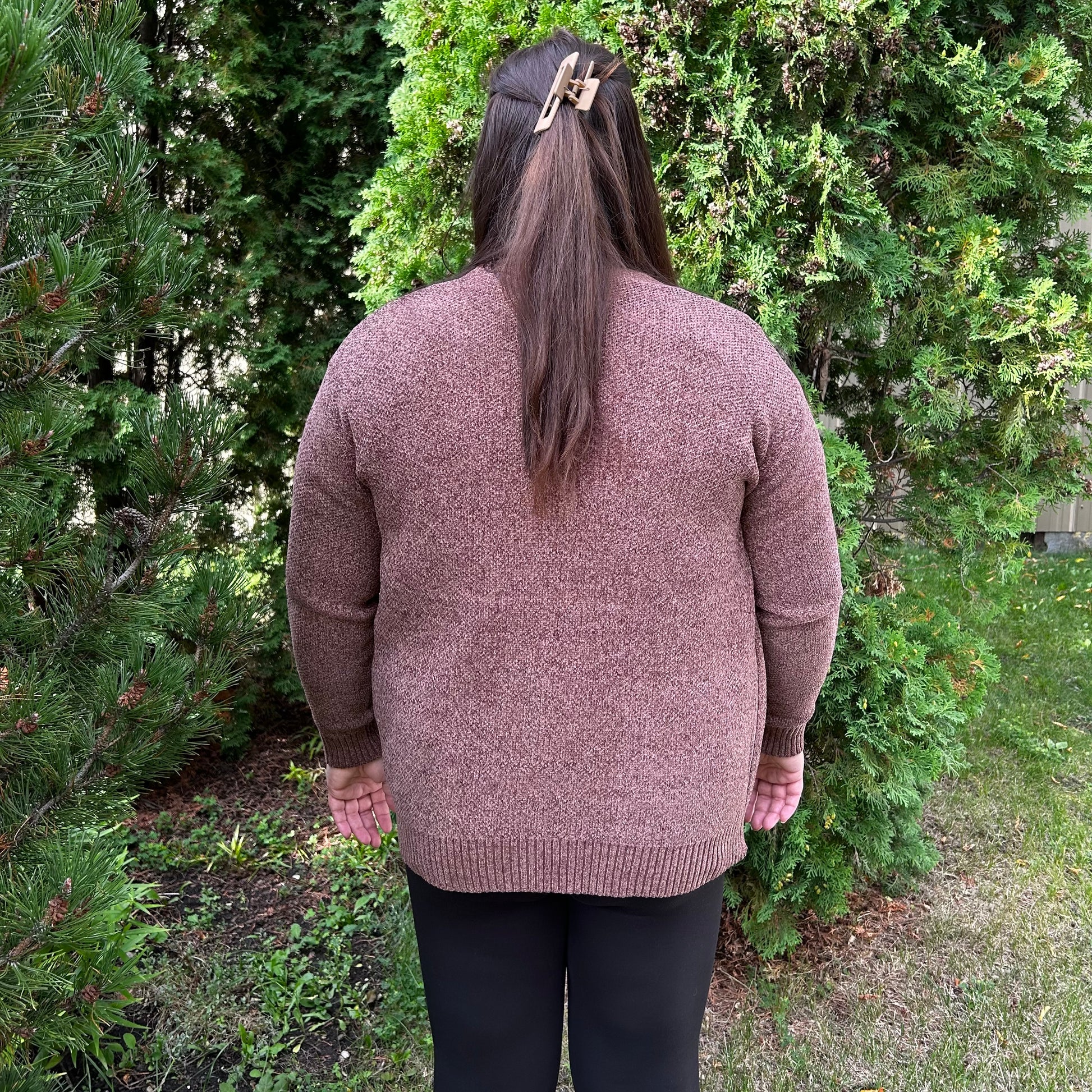 Elena Cardigan- Brown