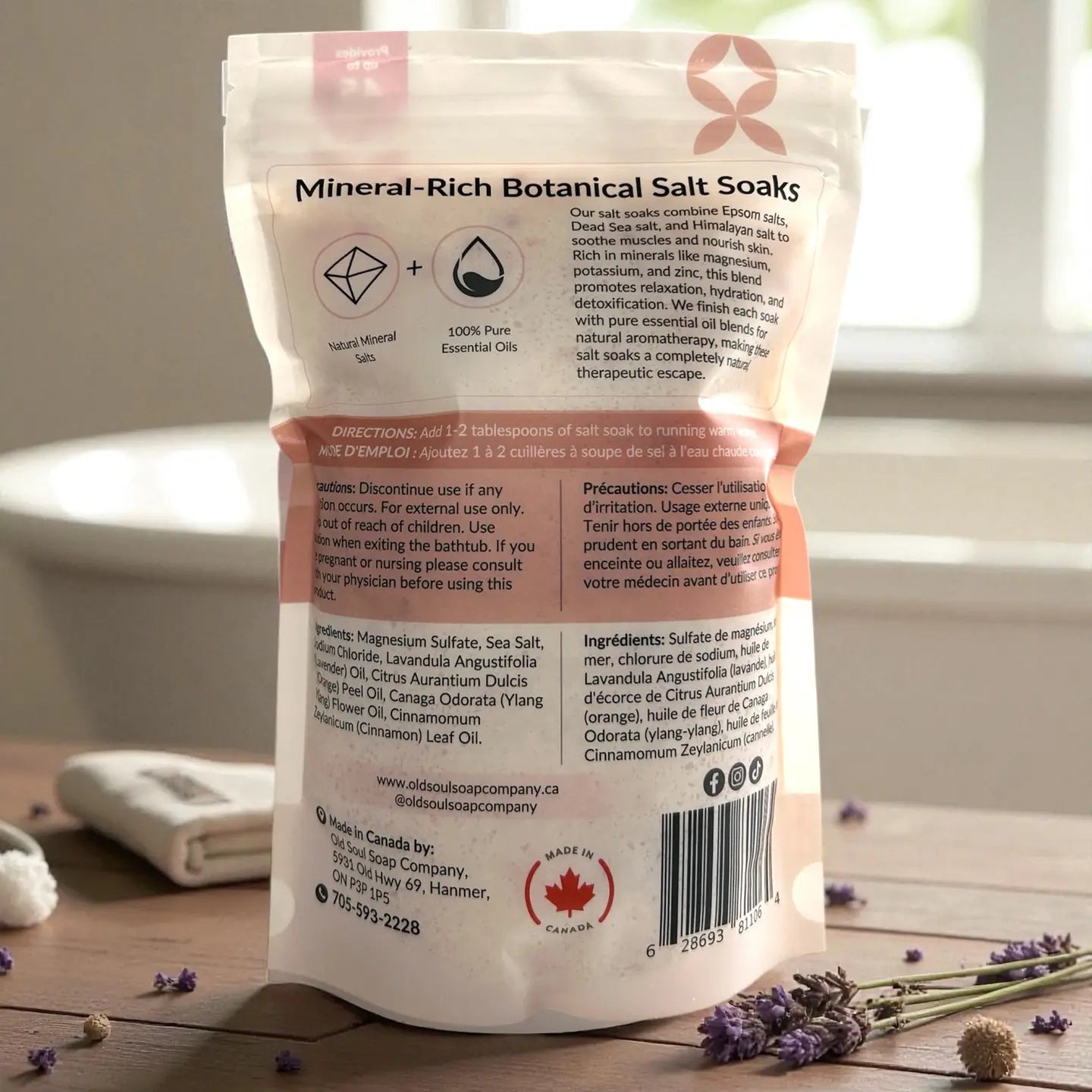 Salt Soak: Goddess Blend-800g