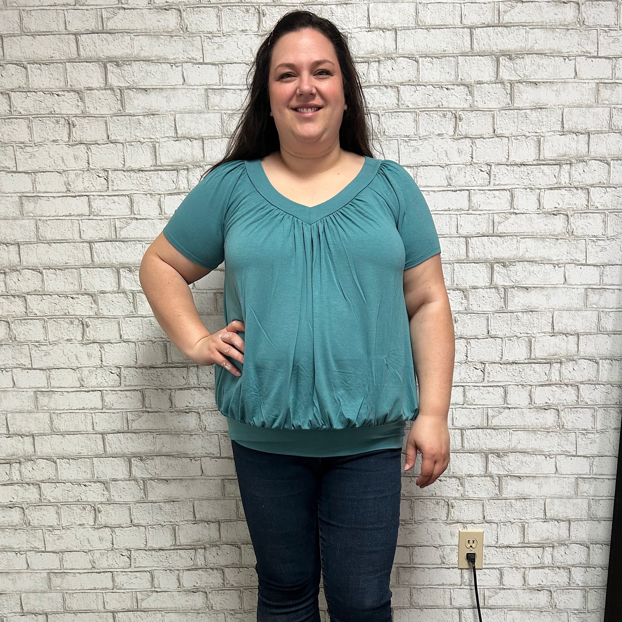 Shirring Top – Rose + Ray