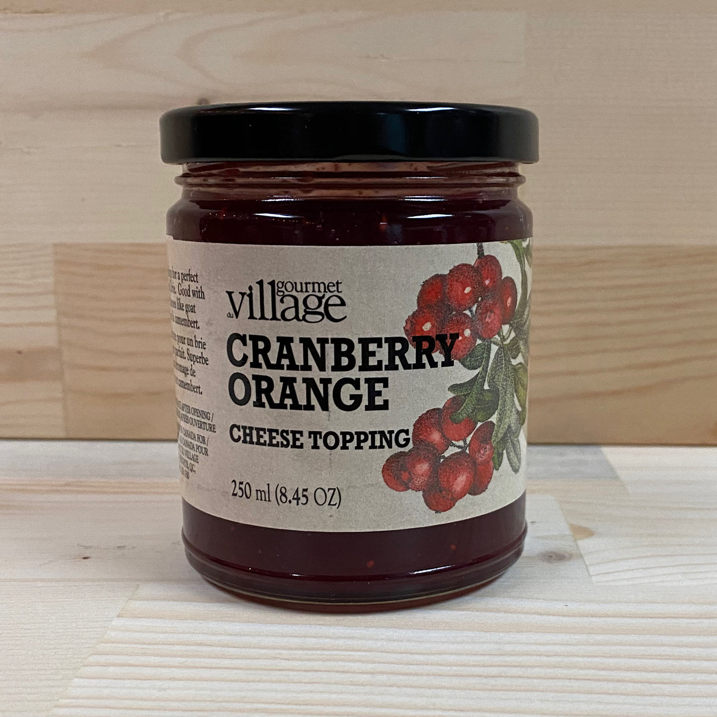 Cranberry Orange Cheese Topping