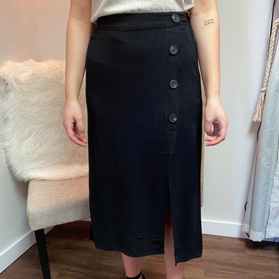 Faded Black Skirt
