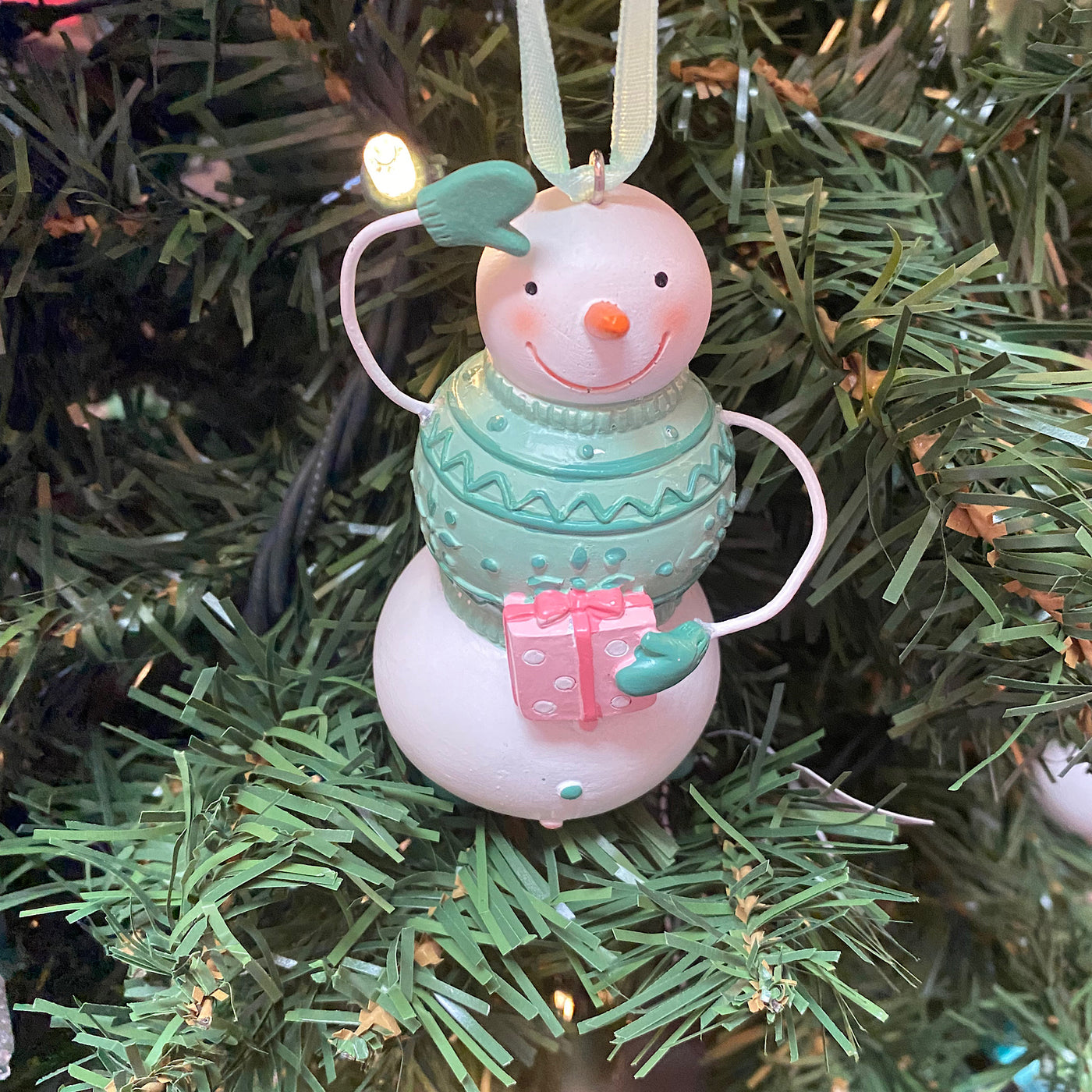 Playful Snowman Tree Ornaments