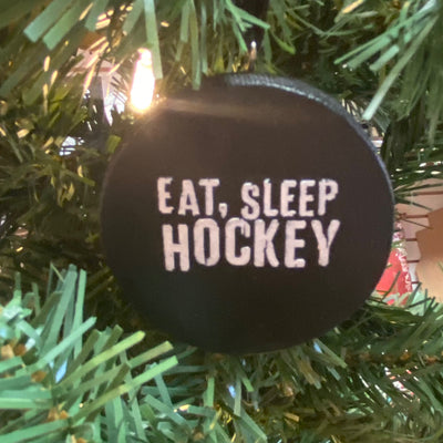 Hockey Puck Ornament