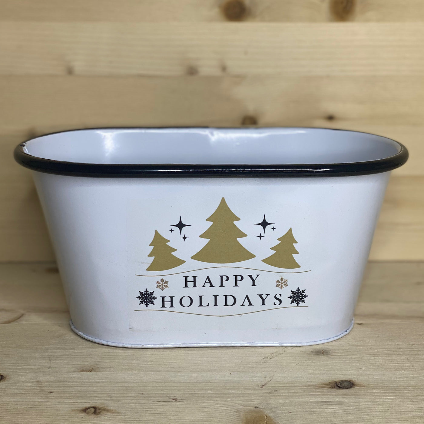 Happy Holidays Pot